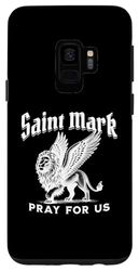 Coque pour Galaxy S9 Saint Marc l'apôtre évangéliste symbole lion saint catholique