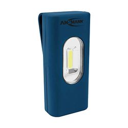 Ansmann Led-werkplaatslamp WL30B met 1 W COB LED, 40 lumen en geïntegreerde clip, incl. AAA-batterij, draadloze en flexibele werklamp, voor auto, werkplaats, bouwplaats, handwerk, garage, enz.