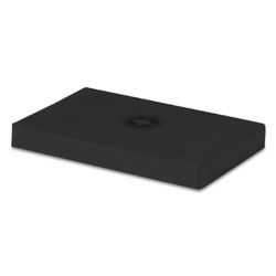 STOTT PILATES Merrithew Almofada de espuma, cor preta, tamanho Foam Cushion - A, 6 x 9 x 1 polegadas