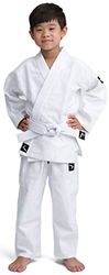 IPPONGEAR Future 2 Kimono Judo Unisex-Youth, Blanc, 110