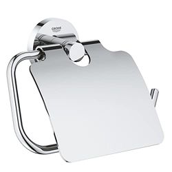 GROHE 41179000 Porta Carta igienica con Supporto, Cromo