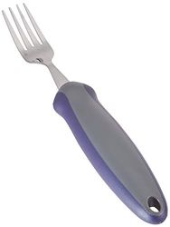 Homecraft Newstead Utensils, Fork, Soft Comfortable Handle, Lightweight Ergonomic Dining Aid with Nonslip Easy Grip for Individuals with Arthritis, Parkinson's disease, Neurological Impairments