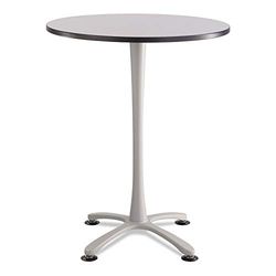 Safco "Bistro Height" Cha-Cha X Style Table Base - Silver