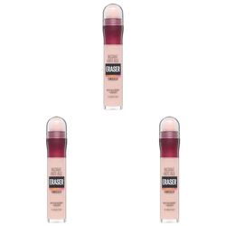 Maybelline Instant Anti Age Eraser Eye Concealer, Dark Circles and Blemish Concealer, Ultra Blendable Formula, 05 Brightener (Pack of 3)