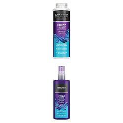 John Frieda Frizz Ease Dream Curls Curl Defining Conditioner 500ml & Daily Styling Spray 200ml: for Curly and Wavy Hair