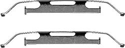 HELLA PAGID 8DZ 355 201-291 Kit de acessórios, pinça de travão K0106 sistema de travões Teves, por exemplo. AUDI / BMW / MERCEDES-BENZ / VW / VOLVO