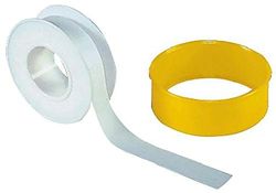 Nastro sigillante in PTFE, senza silicone, con timbro di funzionamento. -60 °C fino a 200 °C, approvazione DVGW/KTW, DIN EN 751-3, DIN 30660, densità 60 g/m2