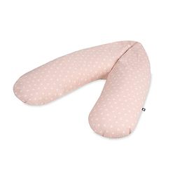 Julius Zöllner Cojín de Lactancia, Aprox. 190 cm, Relleno de 42 litros de microperlas EPS, Fabricado en Alemania, Funda de 100% algodón Jersey | Oeko-Tex ® Standard 100 | Leafy