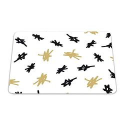 Bonamaison, Rectangle Pop Art Digital Printed Mouse Pad, Non-Slip Base, for Office and Home, Size: 22 x 18 cm