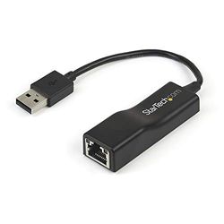 StarTech.com Adattatore USB 2.0 a Ethernet, Scheda di rete LAN Esterna USB2.0 a (RJ45) Ethernet 10/100 Mbps, Convertitore USB Ethernet