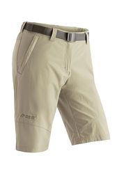 Maier Sports Lawa, Pantalon Court de randonnée pour Femme, Bermuda déperlant pour Le Trekking et la randonnée, sans PFC, MSTRETCH Pro 4 et Dryprotec
