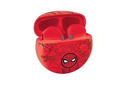 Lexibook, Spider-Man, Ecouteurs sans Fil, Bluetooth avec Micro et Bouton de contrôle, Batterie Rechargeable Longue durée, HPBT05SP