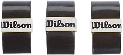 Wilson PRO Overgrip Comfort, Impugnatura per Racchetta da Tennis Unisex-Adulto, Nero, 3 Pezzi