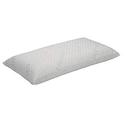 Pikolin Home Almofada viscoelástico Aloe Vera, capa dupla, fio prateado, firmeza média, para dormir boca acima ou mudar de postura