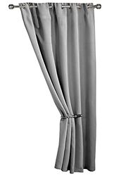 Emma Barclay Cali Eyelet Rideau de Porte occultant Thermique à œillets Gris 168 x 213 cm