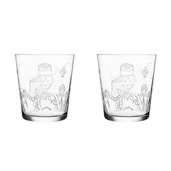 Iittala Taika Gobelets en Verre gravé (Lot de 2)