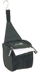 Anaconda Unisex – Adult Toilet Bag 7140000, Black/Grey/Green, 13 x 13 x 13 cm