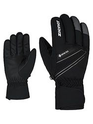 Ziener Gunar - Guanti da sci da uomo, impermeabili, traspiranti, caldi, Gore-Tex, colore nero, magnete, 8
