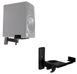 Rockville rhsb8 soporte de pared giratorio soportes de altavoz de cine en casa (par)