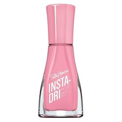 Sally Hansen Insta-Dri Nail Polish, Pink Blink, 60 Seconds Quick Drying, Long Lasting, Streak Free, Shiny Finish, 3-in-1 Formula, Built in Base and Top Coat, 9.17ml