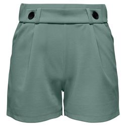 JdY Jdygeggo JRS Noos Shorts voor dames, Chinois Green/Detail: zwarte knop, XS