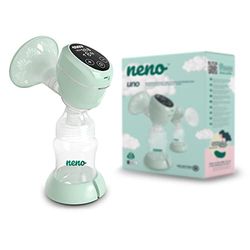 Neno Uno Tire-Lait Électrique – Compact et Sans Fil, 6 Modes de Stimulation, 9 Niveaux d’Aspiration, Sans BPA, Système Hygiénique Fermé, Idéal pour Voyage, Travail et Expression Facile