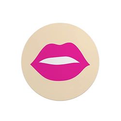 Questo Casa, Round Digital Printed Mouse Pad, Non-Slip Base, for Office and Home, Diameter:22cm