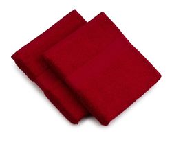 Gözze Handtuch, 2er Set, 50/100 cm, New York, Bordeaux