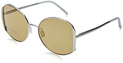 MODO & ECO KAUI Gafas, Silver, 55 Unisex Adulto