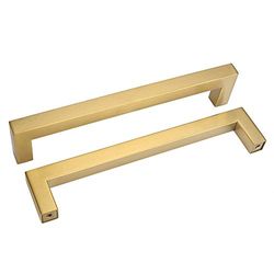 goldenwarm 5 stuks meubelgrepen, gouden handgrepen, keuken, kastgrepen, goud, keukengrepen, 160 mm gatafstand handgrepen, meubels, gouden handgrepen, ladegrepen, goud