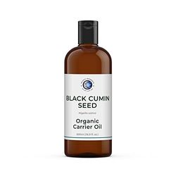 Aceite Portador orgánico de semilla de comino Negro - 1 Litre - 100% Puro
