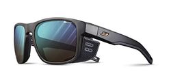 Julbo Shield M Zonnebril, uniseks, volwassenen, Zwart Frame, one size