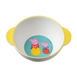 Petit Jour Paris – fransk skål Peppa Pig – perfekt för frukost, att hålla med båda händerna – PI928K