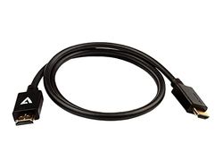V7 BLACK VIDEO CABLE HDMI 1M 3.3FT CABL HDMI 2.1 M/M