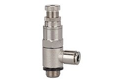 RIEGLER 107045-3621.018-4 minidrycksregulator, anslutning för slang 4, G 1/8, 1 st.