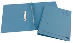 Avery Dennison Spring File - Paquete de 25 carpetas con orificios para anillas, azul