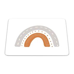 Bonamaison, Rectangle Pop Art Digital Printed Mouse Pad, Non-Slip Base, for Office and Home, Size: 22 x 18 cm