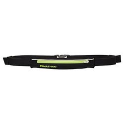 Nathan Sports 4807 Ceinture de Course Noir/Safety Yellow