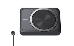 Sony XS-AW8 Caisson de Basses Actif Compact avec boîtier en Aluminium 8" et télécommande Noir 160 W