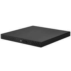 SilverStone SST-TS14B - Adattatore per SSD 2.5 "/ HDD 9.5mm + Supporto per unità disco rigido esterno USB SATA USB 2.0 sottile per unità ottiche 9.5mm CD / DVD, alluminio, nero