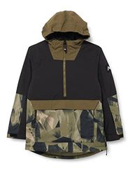 McKINLEY Kurtka snowboardowa, uniseks, Olive Dark/Aop/Black, 140
