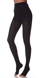 Scudotex Panty Microfibre K2 Open Tip, Black, Size 6 – 1 Unit