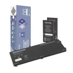 Mitsu Batterie pour Ordinateur Portable 5BM734 Noir 400 mAh