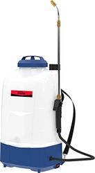 Güde SG 18-0 R Pulvérisateur à dos sans fil (18 V, réservoir de 15 l, lance de pulvérisation télescopique 600-1000 mm en aluminium, sangle de transport, buse en laiton réglable pour jet