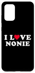 Carcasa para Galaxy S20+ I Love Nonie Matching Girlfriend & Novio Nonie Nombre