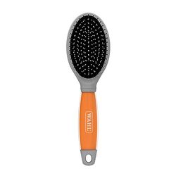 Wahl Spazzola a sfera in nylon, spazzola per animali domestici per cani e gatti, strumento professionale per la toelettatura, rimuove nodi e grovigli, manico in gel, spazzola per animali domestici, facile da pulire