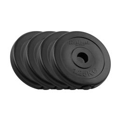 Rebel bitumineuze halterset 4 x 1,25 kg boring 31 mm plaat klassiek RBA-2114