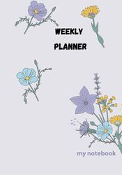 DAILY AND WEEKLY PLANNER: DAYS(mon-sun) FOR 16 weeks and 4 months notes making pages