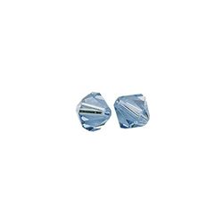 RAYHER 14198374 Swarovski kristallen geslepen parels, 3 mm, doos 50 stuks, azuurblauw