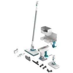 BLACK+DECKER Steam-Mop SteamSystem 1500W Multifunción con 10 Accesorios, BHSM15FX10-QS